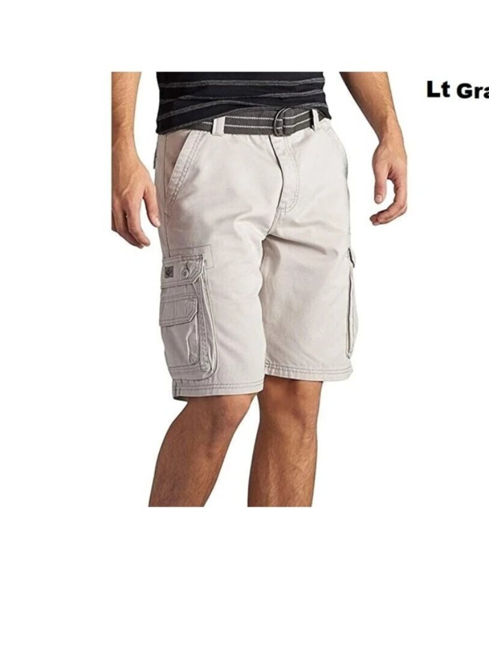 Men's Cargo Shorts Lee Wyoming Belted size 29 NEW